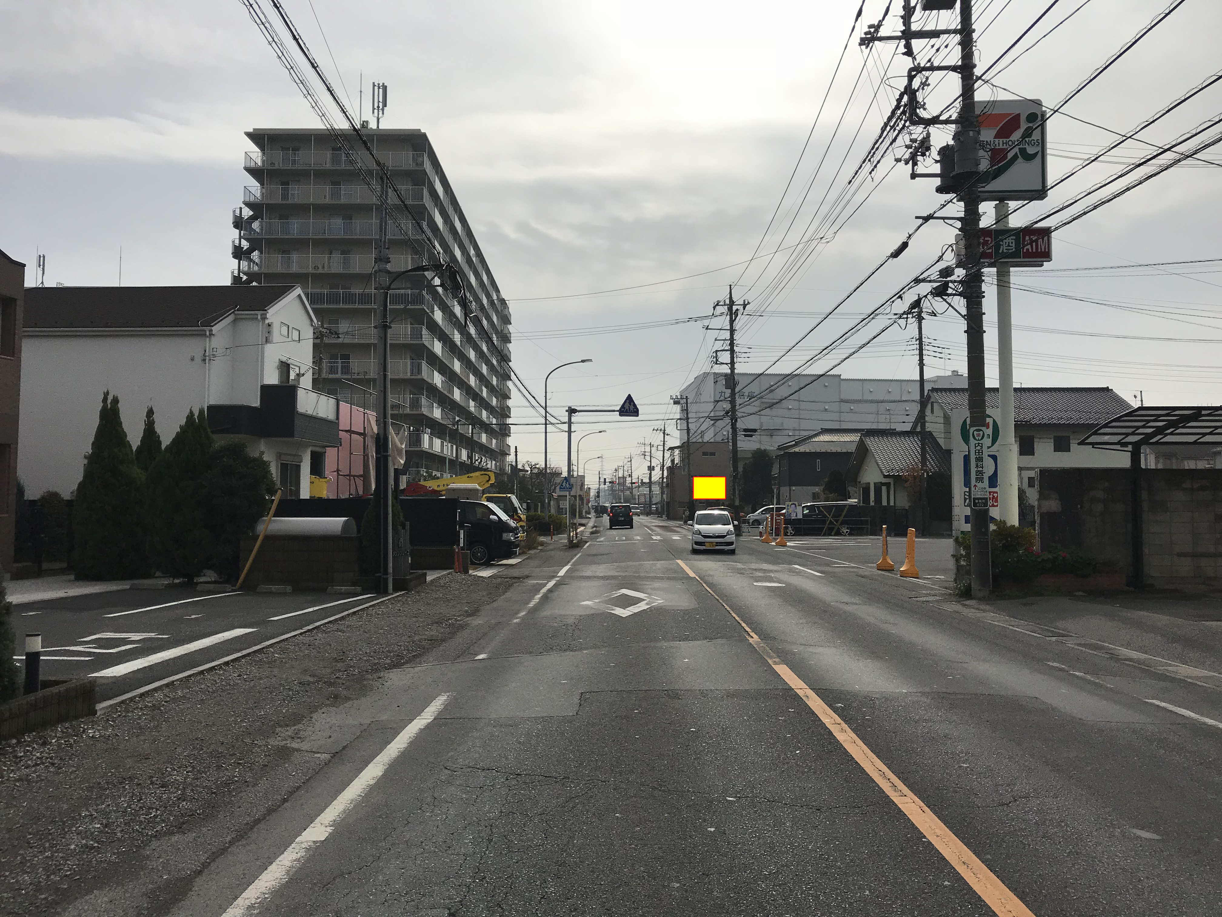 県道103号上柳島バス停企画