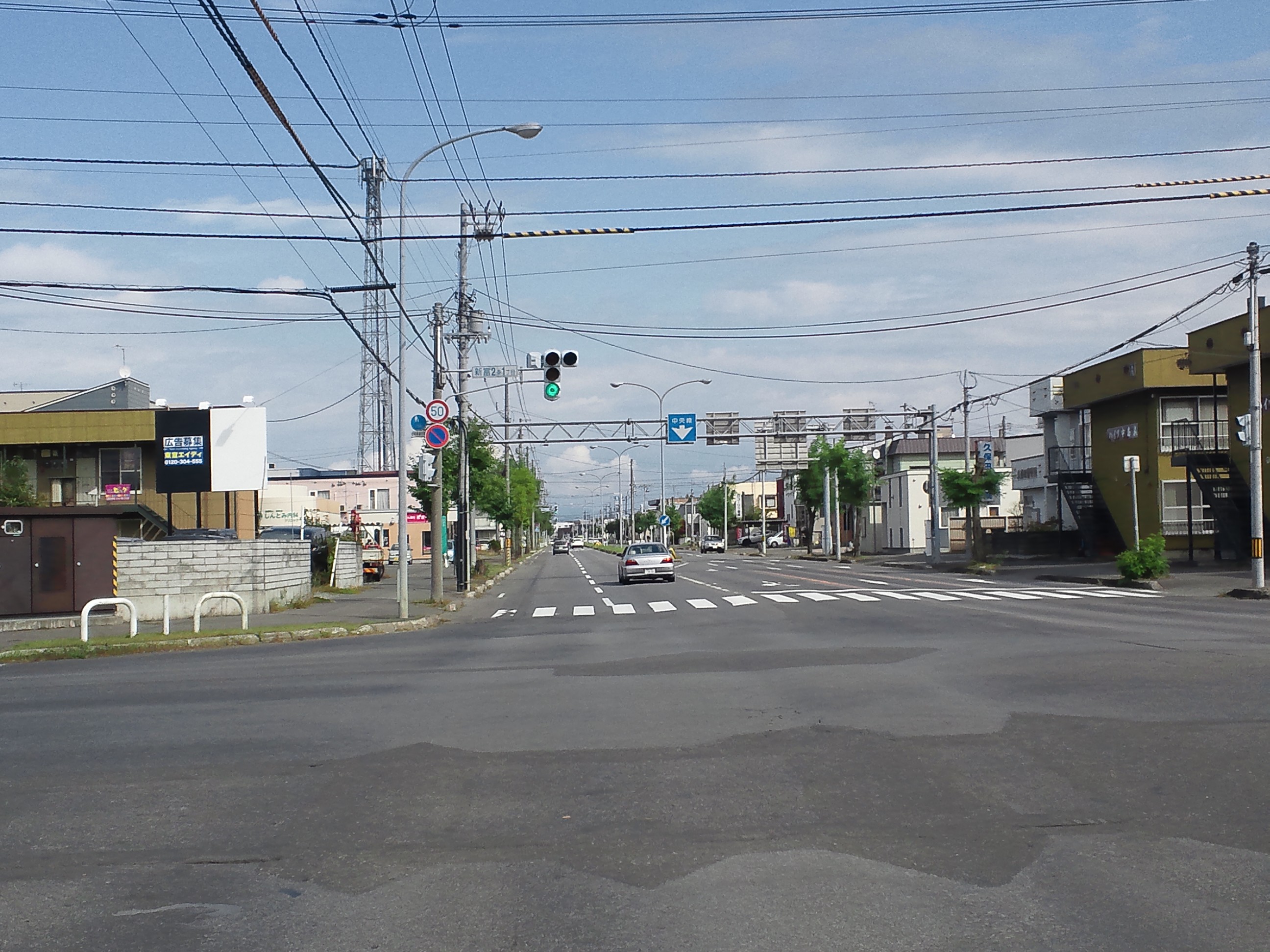 花咲大橋入口企画（右側）