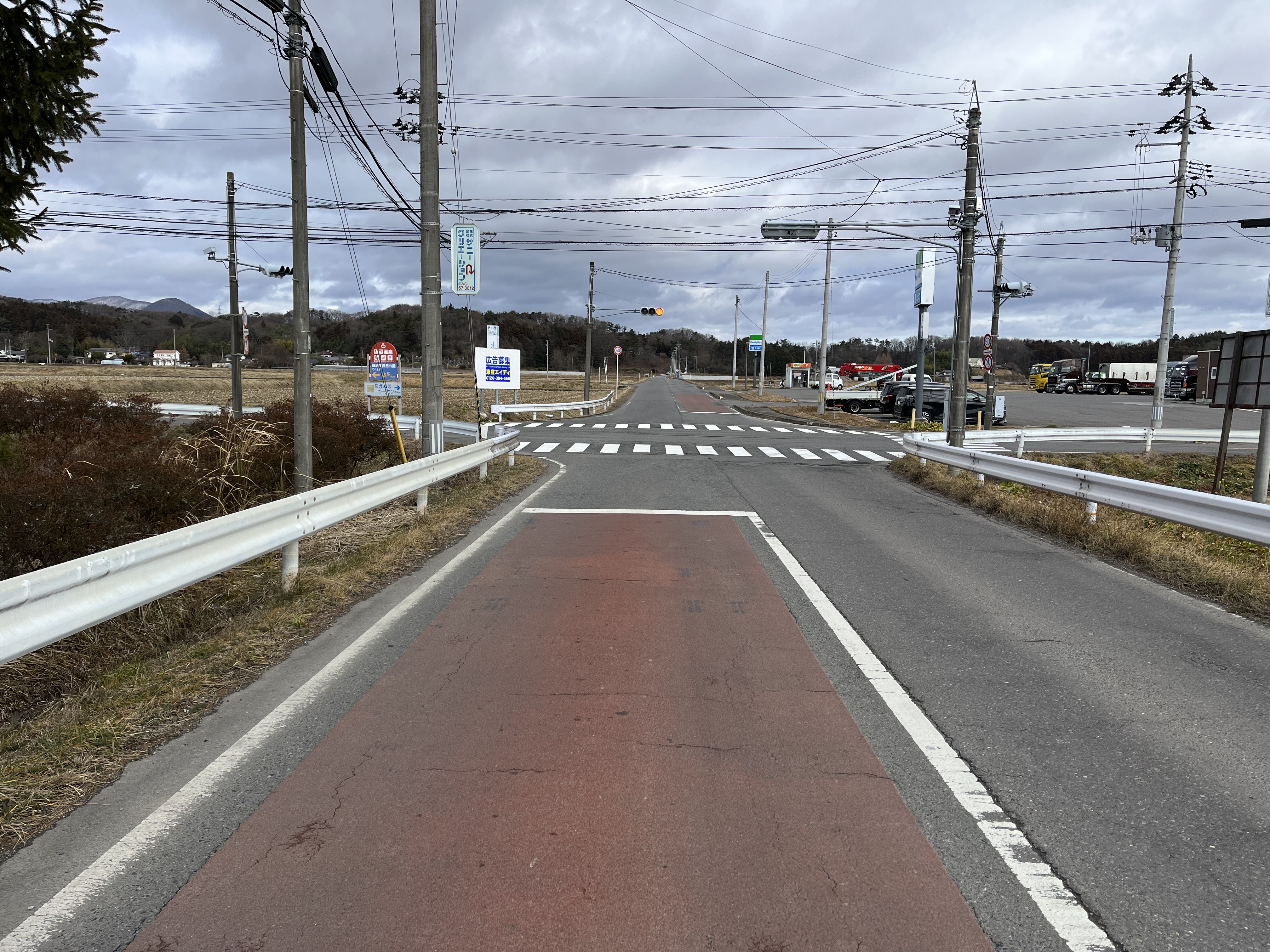 須賀川市　国道118号線沿い　鶏渡交差点企画